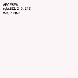 #FCF5F8 - Wisp Pink Color Image